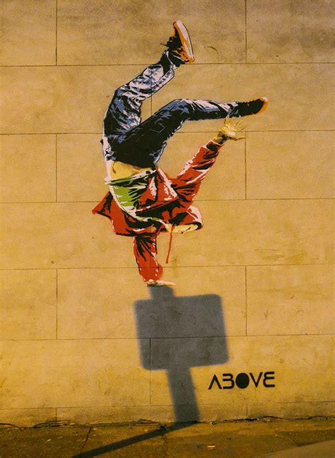 ABOVE - I Support Street ArtI Support Street Art