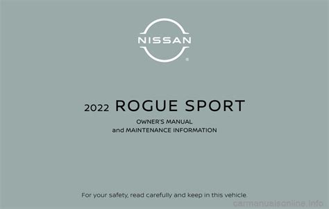 NISSAN ROGUE 2023 Owners Manual (508 Pages)