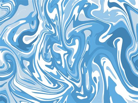 Blue Swirl Wallpaper | Aesthetic Blue Swirl Wallpaper