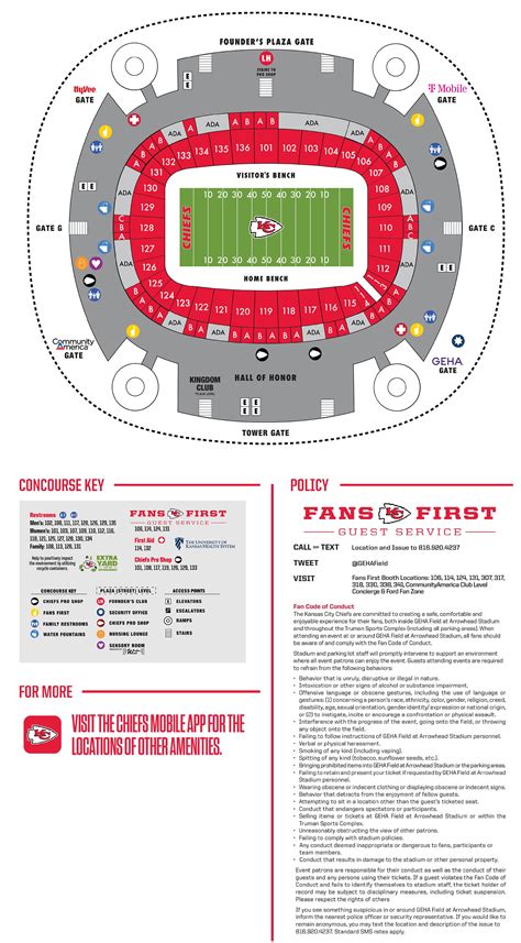 Chiefs Stadium Seating Map - Clemmy Cassandry