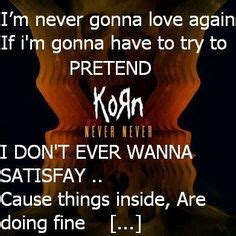 14 Korn Quotes ideas | korn, korn lyrics, music lyrics