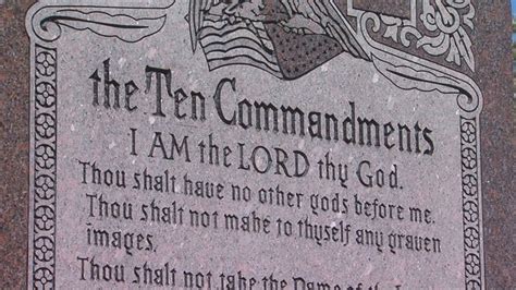 Ten Commandments monument installed at Arkansas Capitol