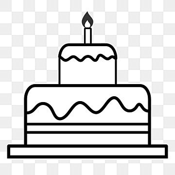 Cake Outline Clipart Images | Free Download | PNG Transparent ...