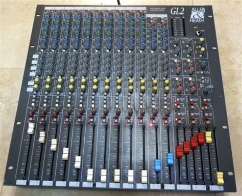 Allen & Heath GL2 Audio Mixing Console Compact Rackmount Mixer | Allen ...