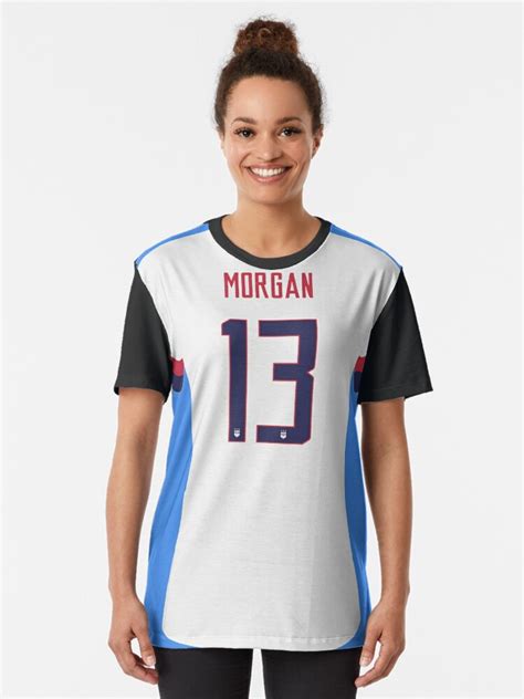 "Alex Morgan USA - #13 Jersey" T-shirt by cocreations | Redbubble