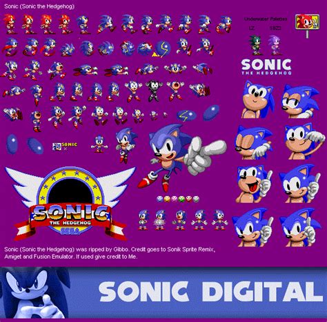 sonic 1 sprites | Max-igami!