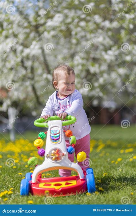 First step stock photo. Image of beauty, playing, yellow - 89988730