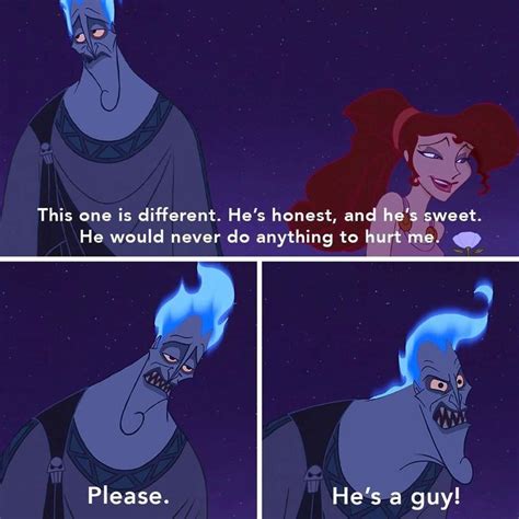 Disney+ on Instagram: “Hades with that BURN.🔥💯” | Disney quotes funny ...