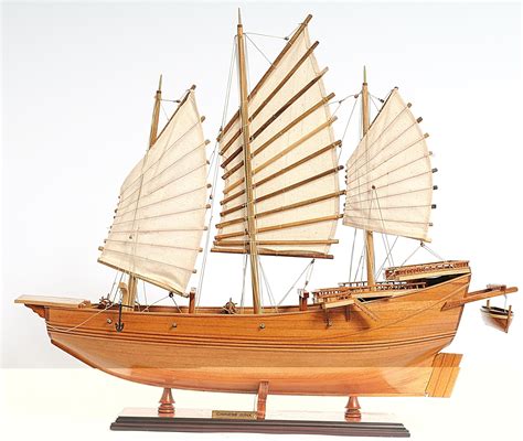 Chinese Junk Model B030 by Old Modern Handicrafts | Chinese junk boats ...