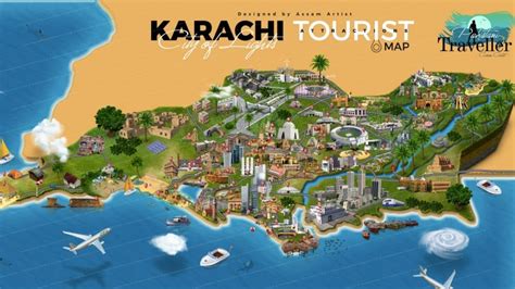 Inside Karachi's first ever tourist attractions map - Comment - Images ...