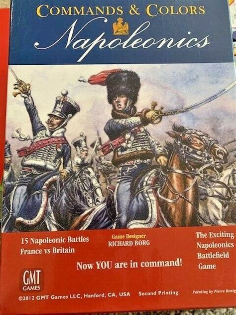 Commands & Colors Napoleonics by GMT Games, 2nd Printing, 2012 | eBay