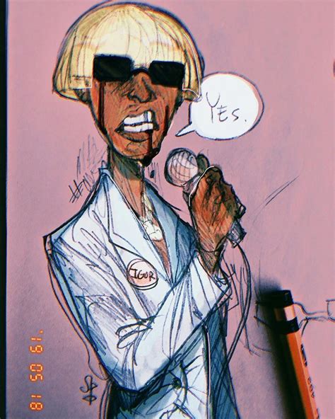 Sarah P.🐍 on Instagram: “Idk . #igor #tylerthecreator #fanart #doodles ...