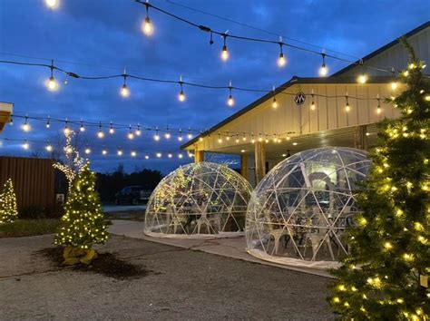 Dine Inside A Private Igloo At Bella Terra Vineyards Near Pittsburgh