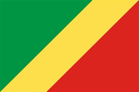 Flag Of The Republic Of The Congo - The Spirit Of Africa