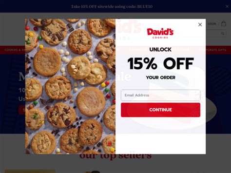 David's Cookies Coupon Codes | 10% off Delicious Fresh Baked Cookies ...