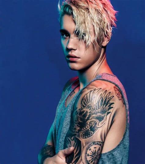 List of All Justin Bieber Tattoos With Meaning (2018) - TattoosBoyGirl