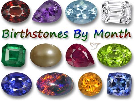 Birthstones by Month, Every Birthstone, Zodiac & Anniversary ...