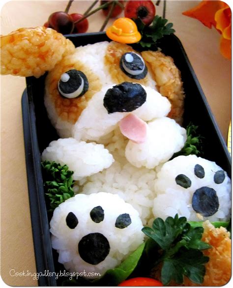 Cute Puppy Bento | Cooking Gallery