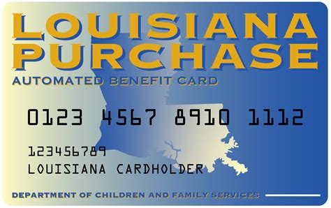 Electronic Benefits Transfer (EBT) | Louisiana Department of Children ...