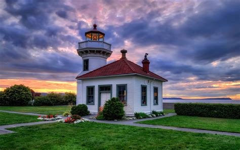 Mukilteo Lighthouse Washington Wallpaper, HD City 4K Wallpapers, Images ...