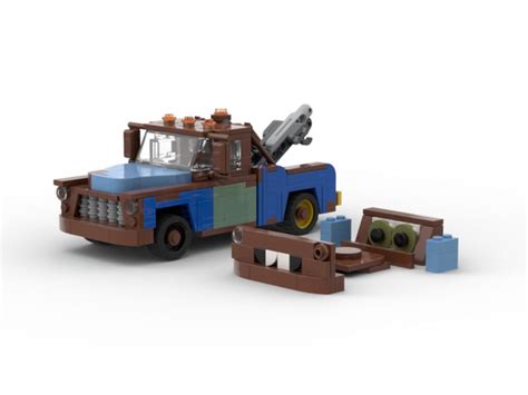 Classic LEGO Tow Truck Inspired by Cars