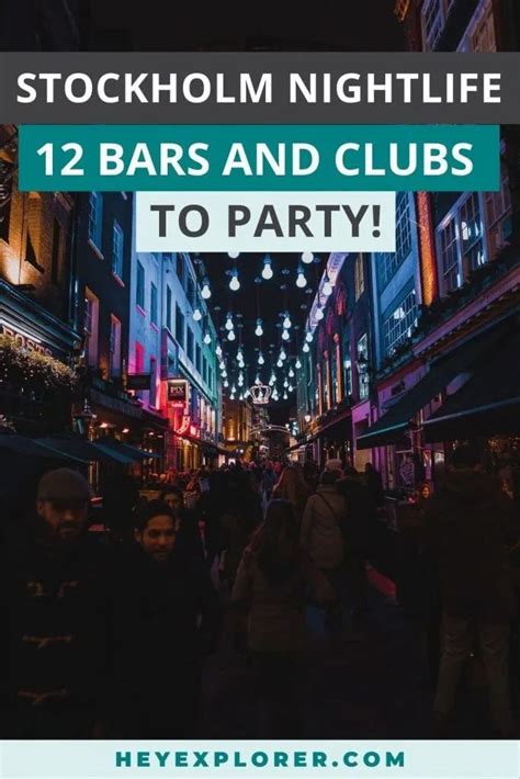 Nightlife in Stockholm: 12 Bars and Clubs to Party the Night Away ...