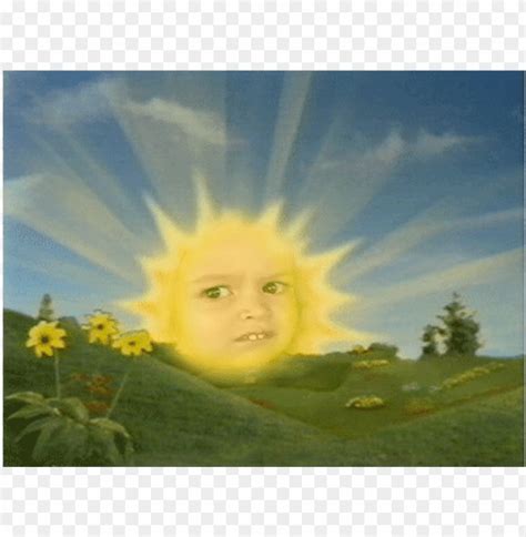 Sol De Los Teletubbies Png - Baby Sun Teletubbies Meme PNG Transparent ...