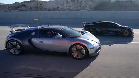 Bugatti Battle: Veyron Drag Races A Chiron For Hypercar Crown