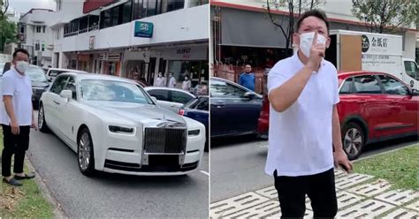 Rolls-Royce driver refuses to move car along narrow Tiong Bahru lane ...