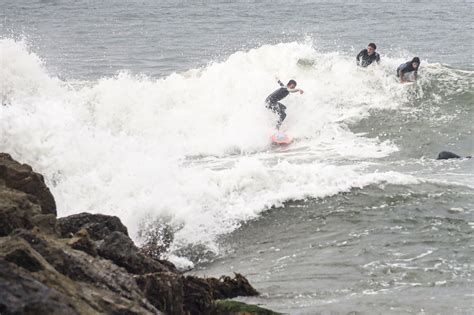 Surfing the Jetty - Newport Beach News