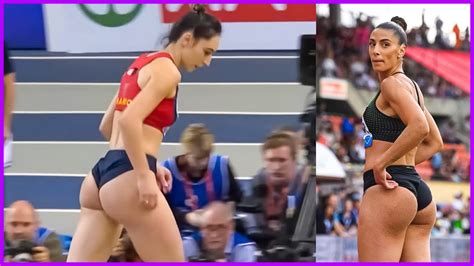 10 Most Beautiful Women In Long Jump With Beautiful Bodies - YouTube