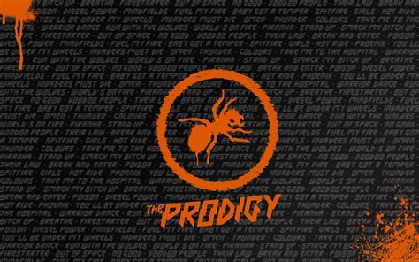 Download The Prodigy Band Logo Wallpaper | Wallpapers.com