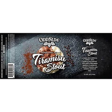 Odd Side Ales Tiramisu Stout – CraftShack - Buy craft beer online.