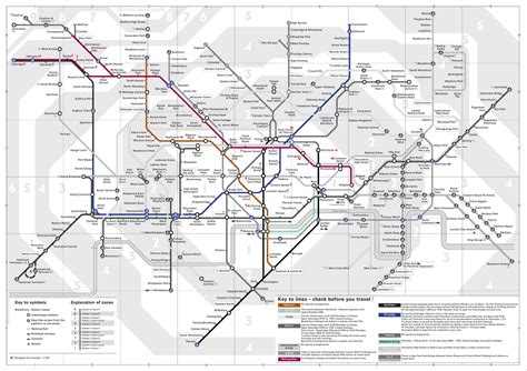 Piccadilly Line Route Map