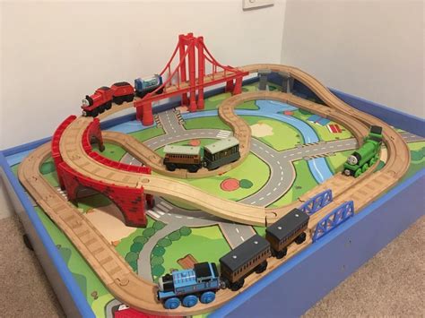 Thomas the Tank Engine wooden train set | in Sydenham, Belfast | Gumtree