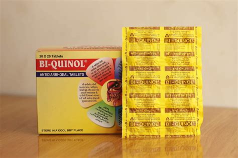 Buy Bi-Quinol Antidiarrhoeal Tablets (30 x 20T) Online at Low Prices in ...