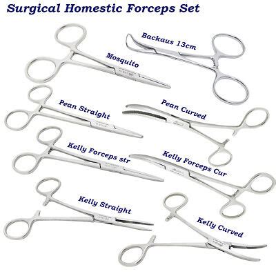 Surgical Hemostatic Clamp Forceps, Mosquito,Kelly,Pean Locking Forceps ...