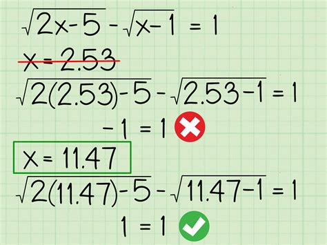 How to Solve Radical Equations: 12 Steps (with Pictures) - wikiHow