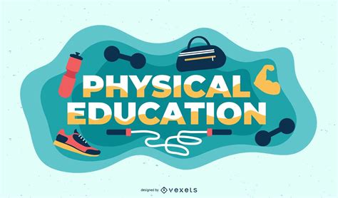 Physical Education Subject Illustration Vector Download