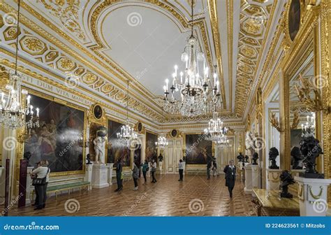 Interior of Royal Castle in Warsaw, Poland Editorial Photo - Image of ...