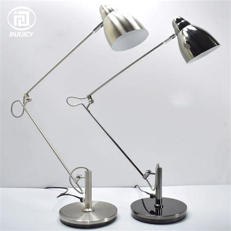 American Style Simple Long Arm LED Desk Lamp Office Computer Design Eye ...