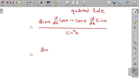 SOLVED: Derive the given formulas from the derivatives of sine and ...