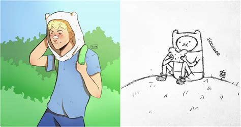 Finn The Human Anime Drawing