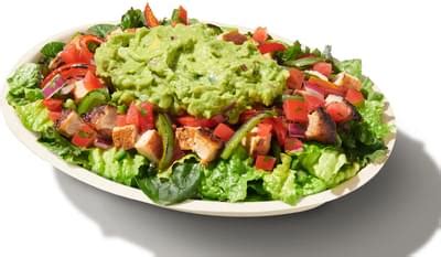 Chipotle Whole30 Salad Bowl Nutrition Facts