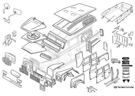 Land Rover Defender Parts Diagram