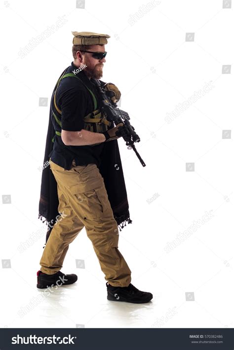 Man Military Outfit Cia Agent Which Stock Photo 570382486 | Shutterstock