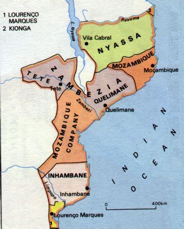 Portugual & Colonies Organizational Chart