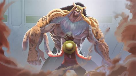 ArtStation - Luffy vs Lucci