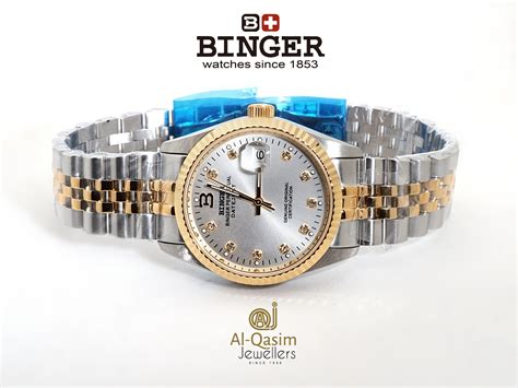 Rolex Style Binger Watch | Economy Swiss Watch Brands In Pakistan