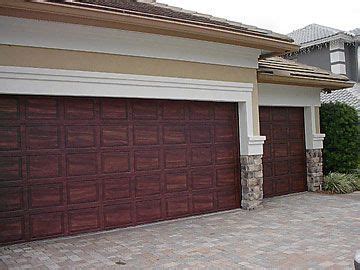 Dark red garage doors to match front door | Wood garage doors, Garage ...